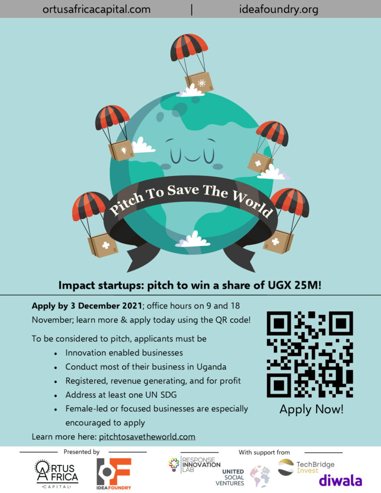 Pitch to Save The World Competition – 25M up For Grabs For Tech Startups
